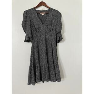 Michael Kors Leopard Print Mini Dress sz XS